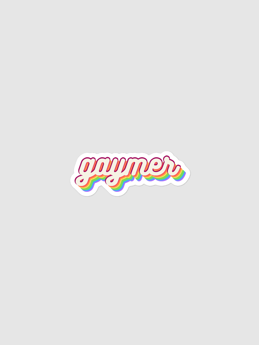 GAYMER STICKER - GAY PRIDE product image (1)
