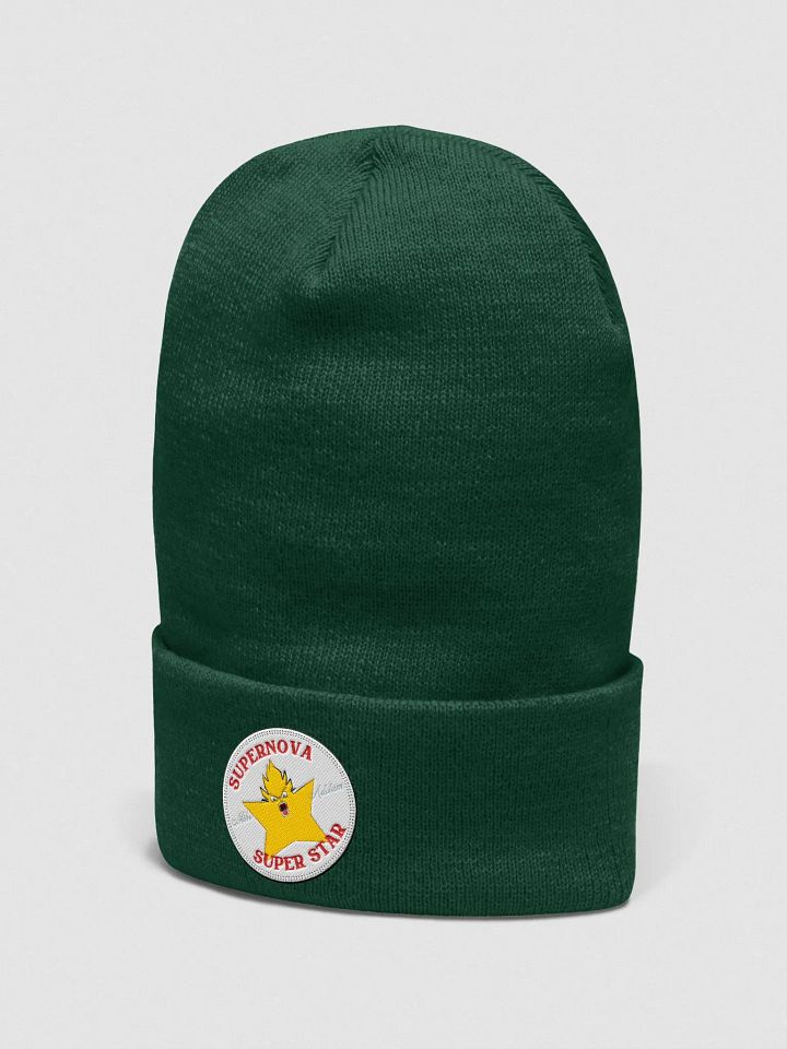 Supernova Super Star Yupoong Cuffed Beanie Green product image (2)