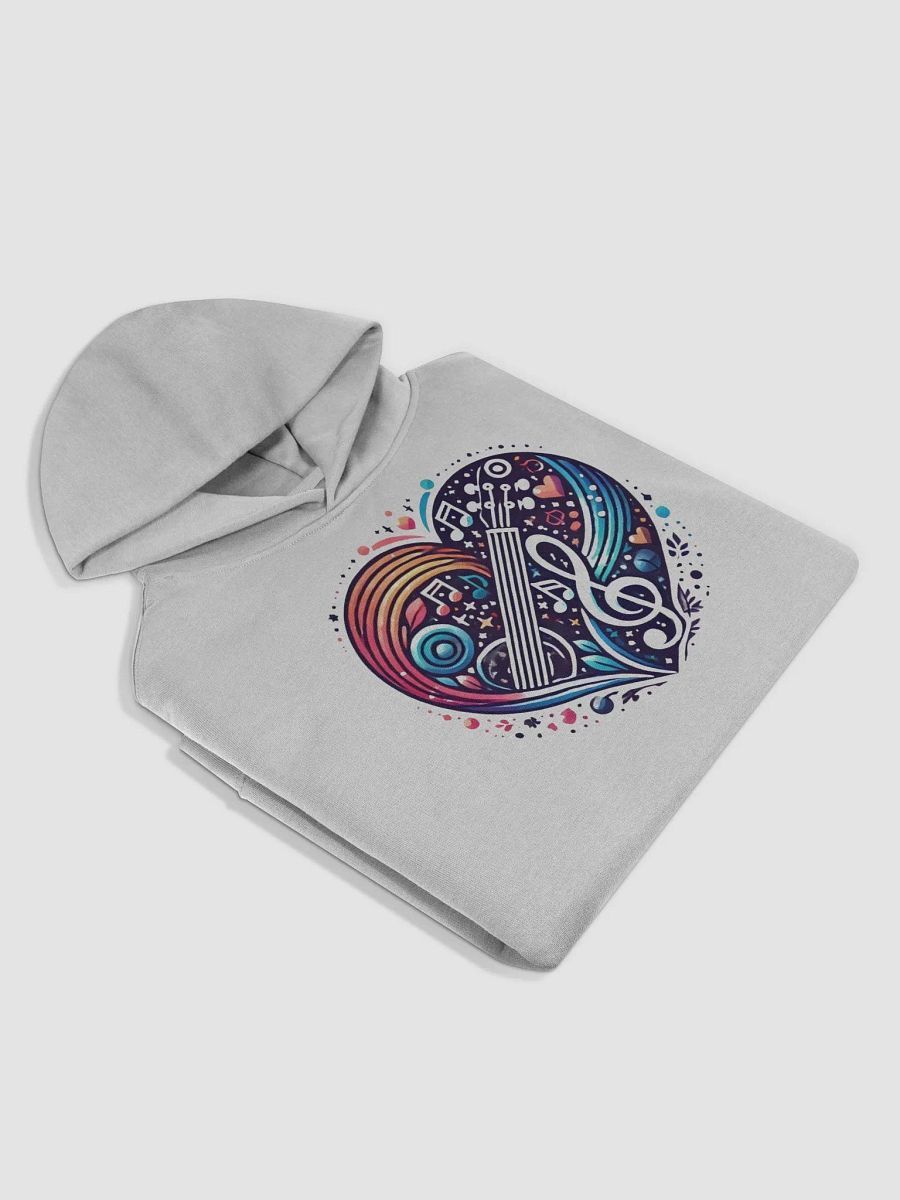Harmonious Heartbeat Music Hoodie product image (3)