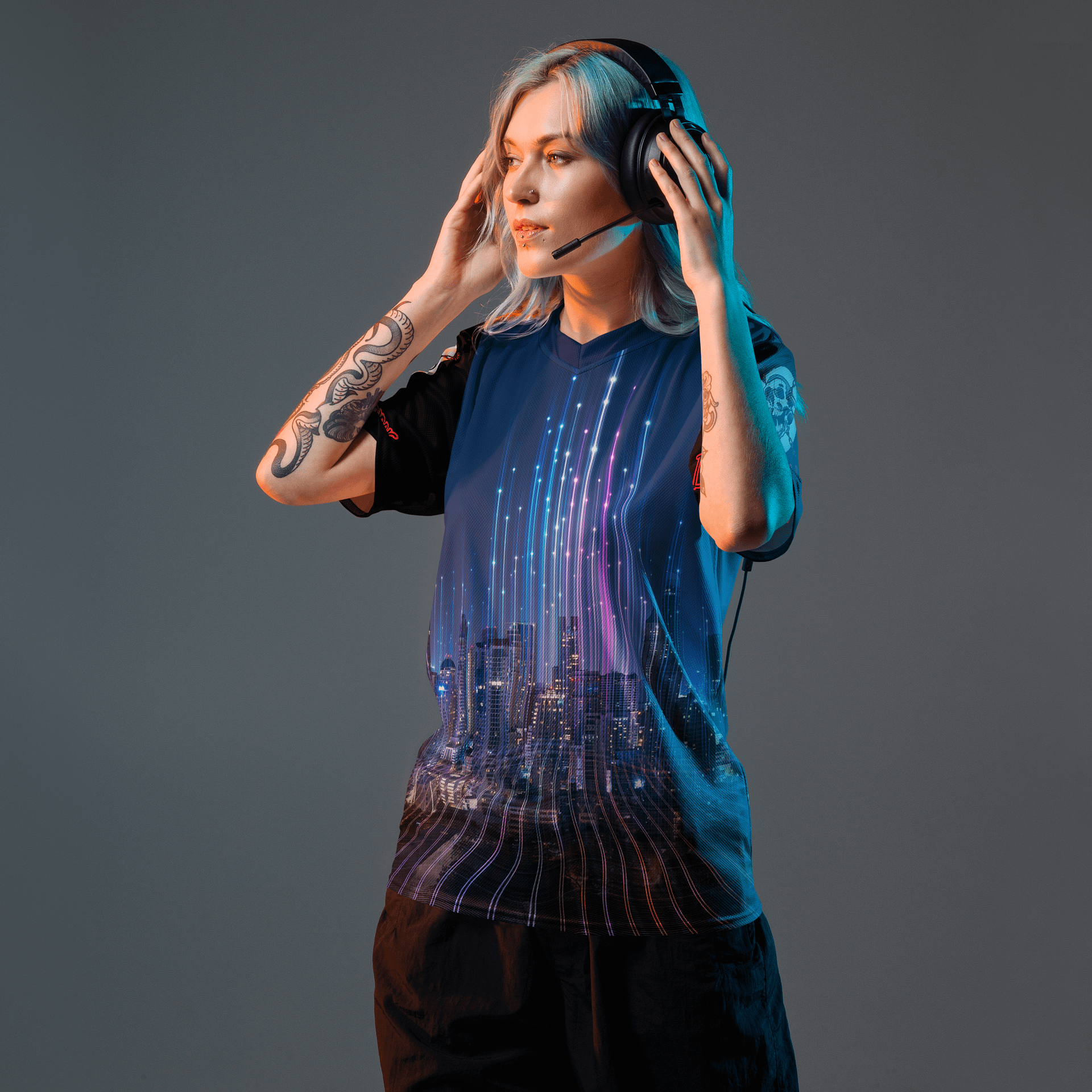 All-Over Print Recycled Unisex Sports Jersey product image (4)