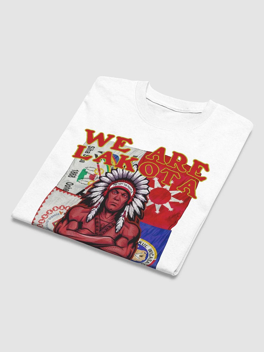 Lakota Pride White T Shirt product image (4)