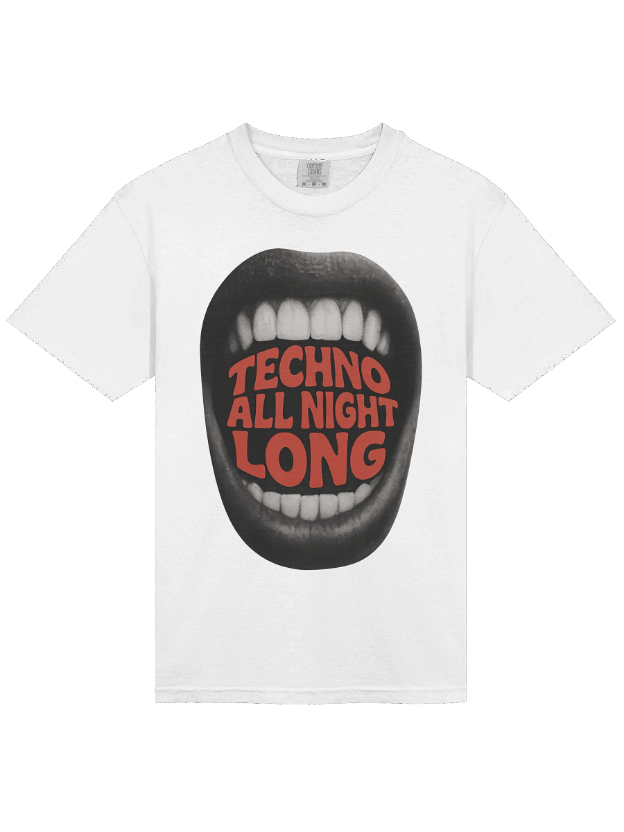 TECHNO ALL NIGHT LONG – Rave-Ready Statement Design product image (3)