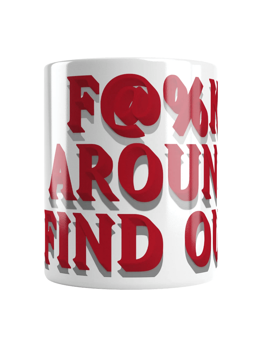 WOMBLE'S F AROUND WHITE MUG product image (13)