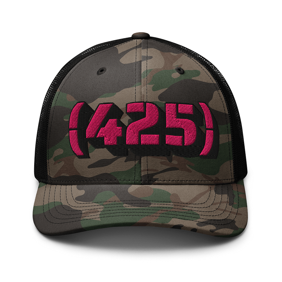 425 Camo Trucker Hat product image (1)