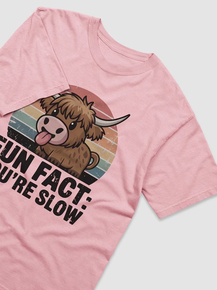 Sassy Highland Cow Tongue-Out Tee product image (2)