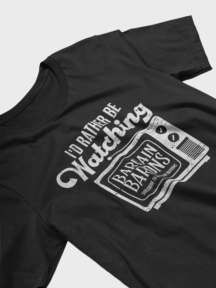 I'D RATHER BE WATCHING BB (Dark Crew-Neck) product image (3)