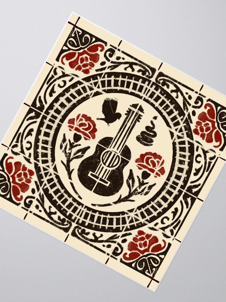 Hadestown Spanish Tile Stickers – Kiss-Cut Vinyl Broadway Musical Fan Decals product image (2)
