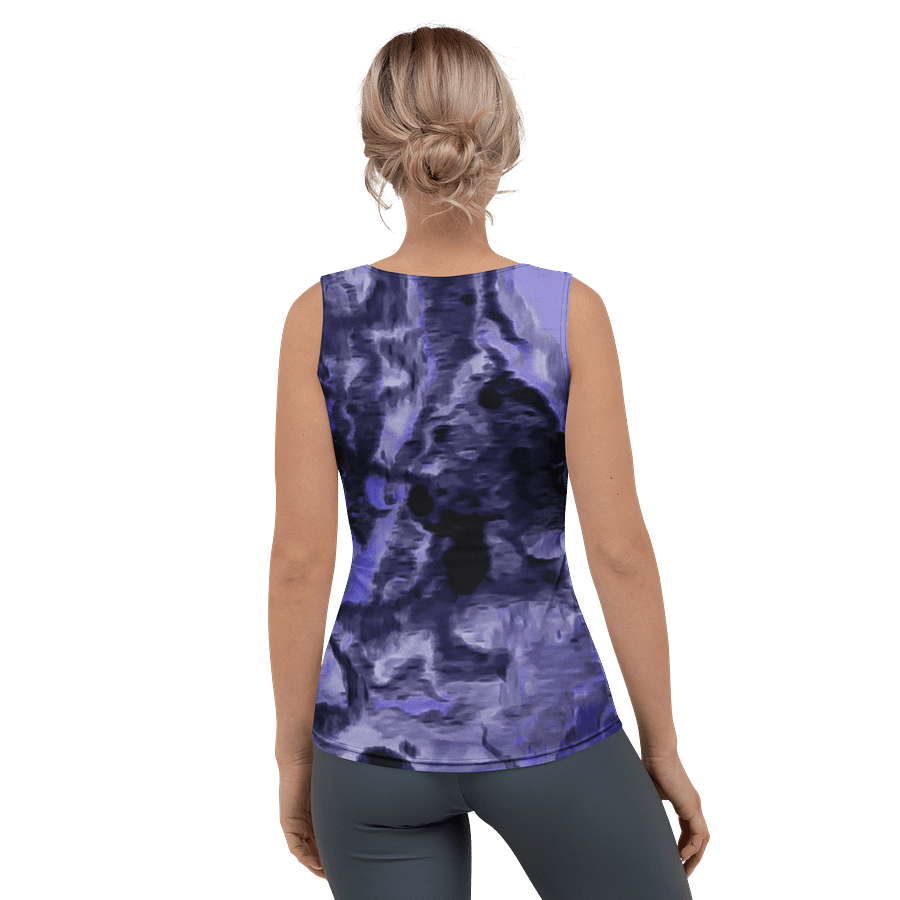 Purple Fluid Art Tank Top product image (2)