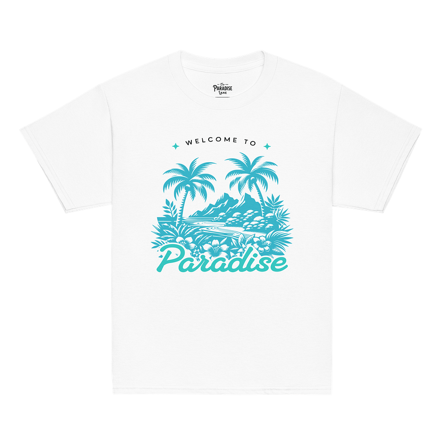"Welcome to Paradise" Unisex Youth Tee product image (22)