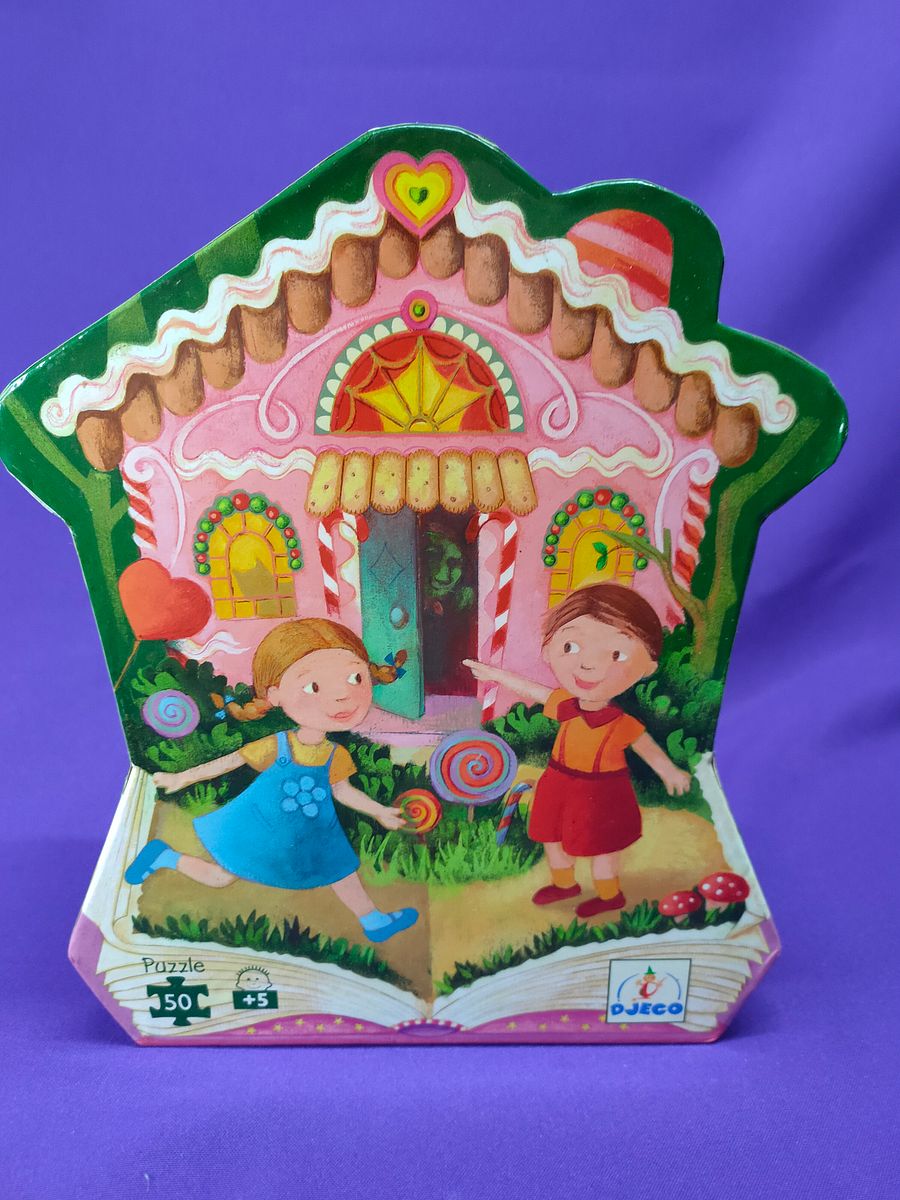 Puzzle Hansel & Gretel, jogo para criança, estória clássica, divertido, competências de observação product image (5)