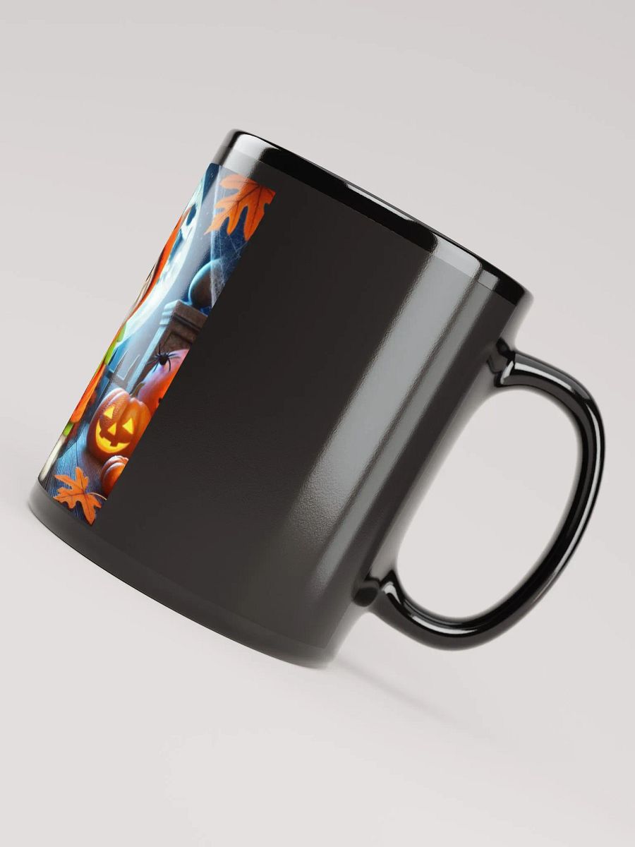Black Mug with Cute Cat Halloween product image (4)