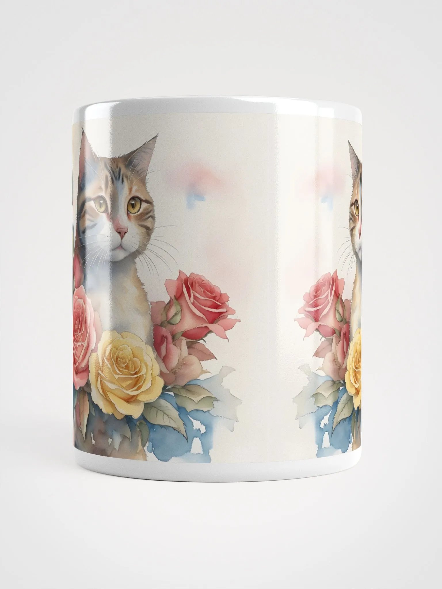 Floral Feline Watercolor Mug product image (9)