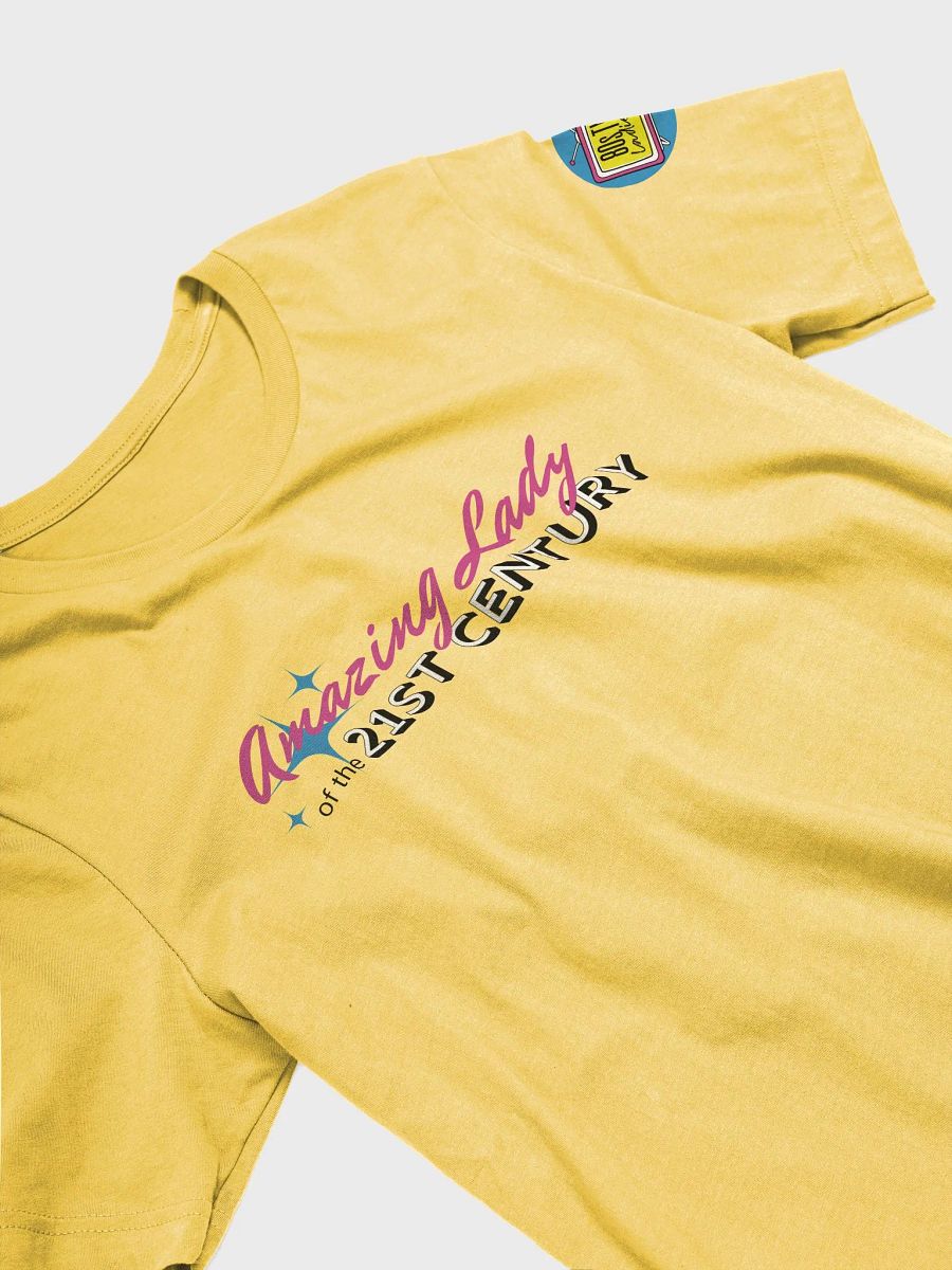 Amazing Lady T-shirt Yellow product image (7)