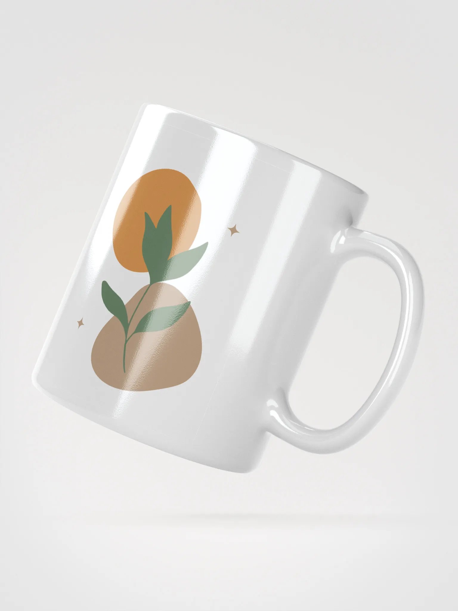 Abstract Botanical Bliss Mug product image (4)