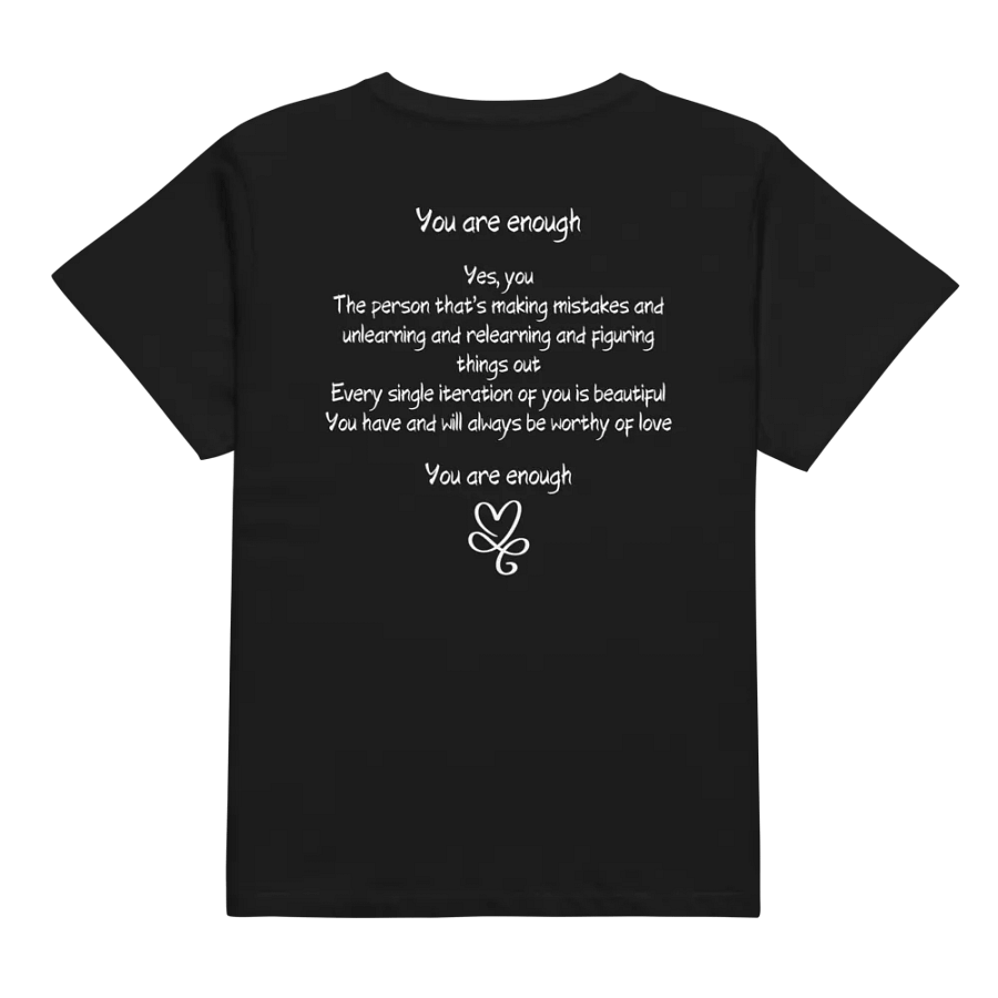 Printed Short T-Shirt - You Are Enough product image (11)