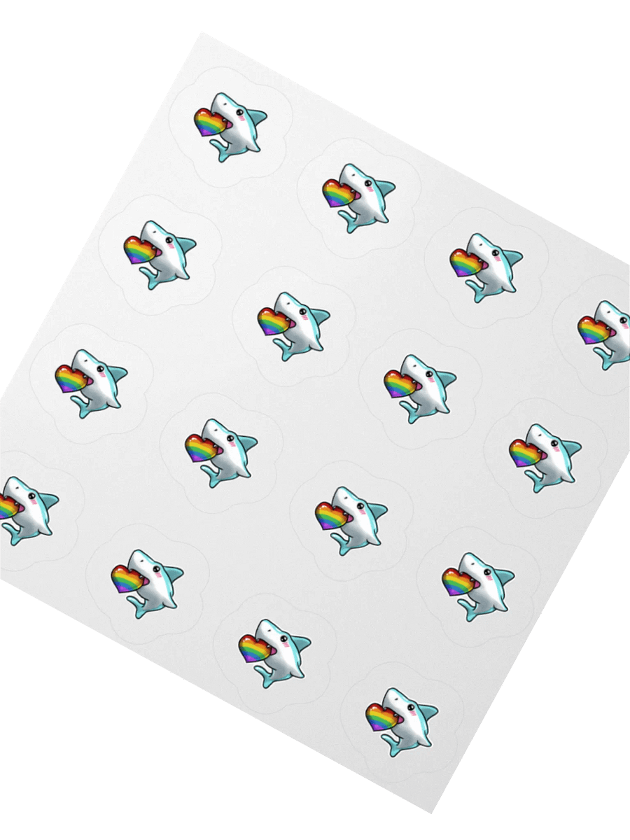 Sharky Pride Sticker Mini Sheet product image (2)
