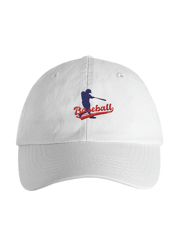 Baseball Youth Cap – Embroidered Batter Silhouette Hat for Kids product image (33)