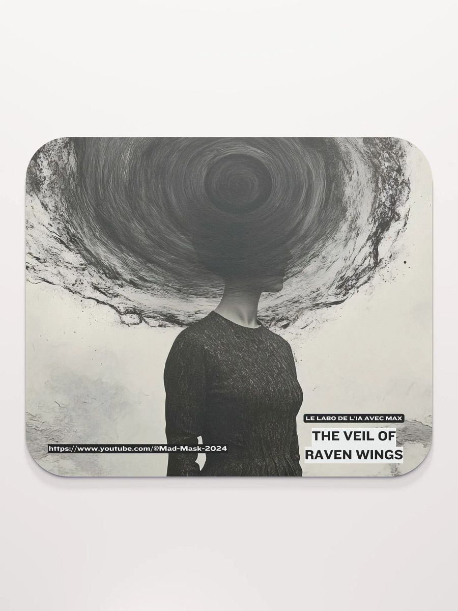 Classic Mouse Pad : The Veil of Raven Wings product image (2)