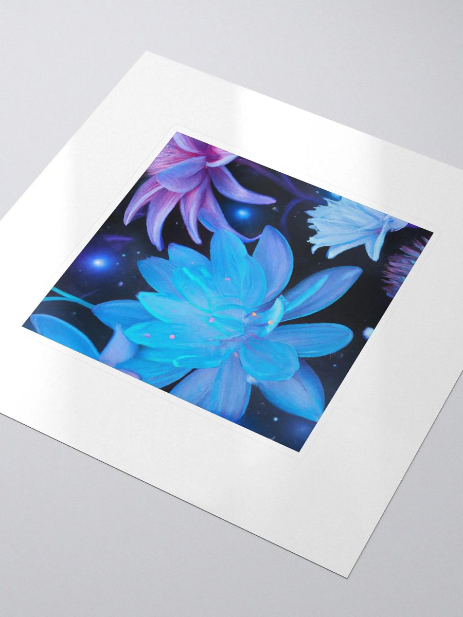 Galactic Wild Flower Sigma Sticker product image (3)