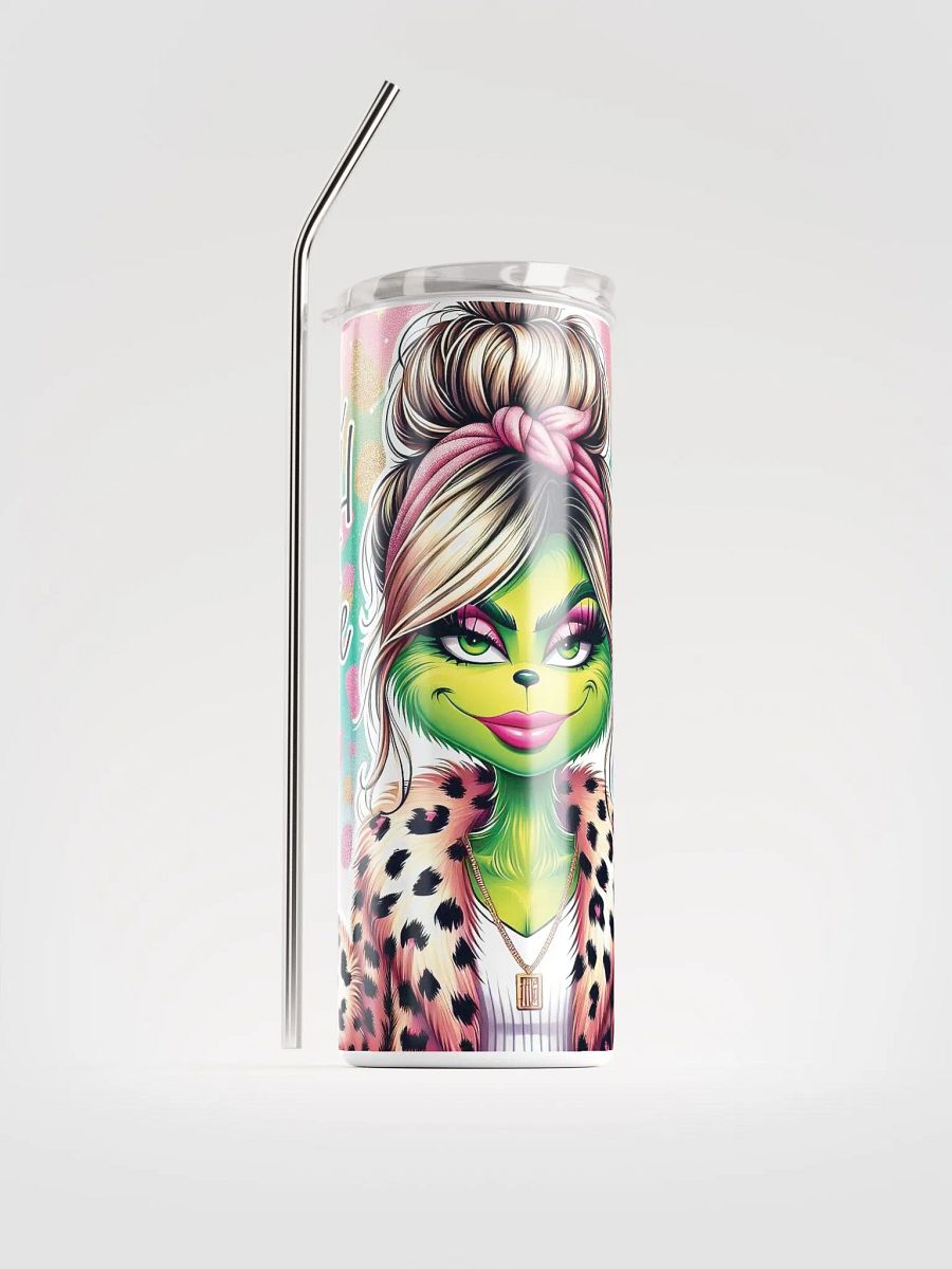 Sassy Grinch Stainless Steel Tumbler product image (1)