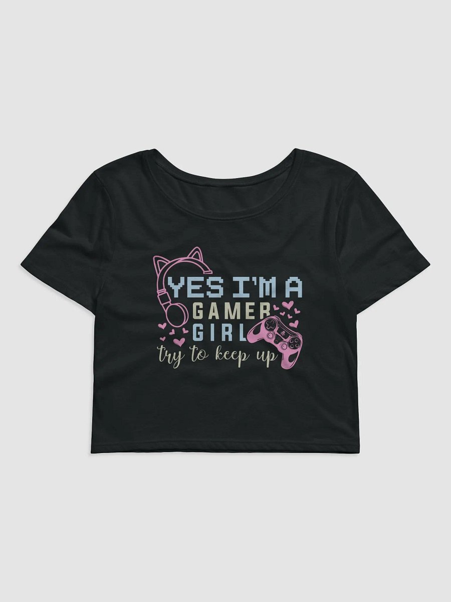 ScarletWolf Gamer Girl Crop Top product image (1)