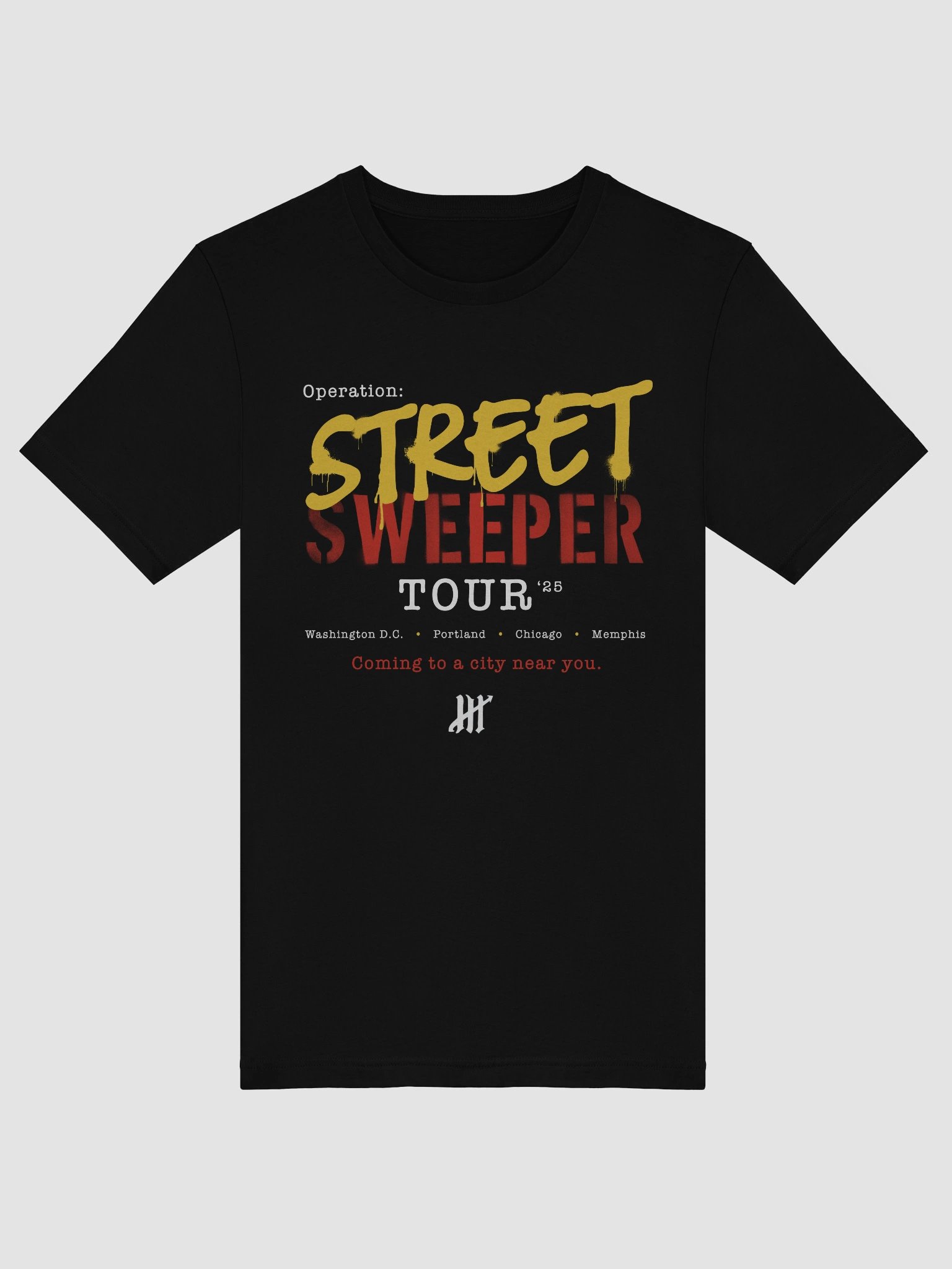 Operation: Streetsweeper Tour '25 T-Shirt product image (5)