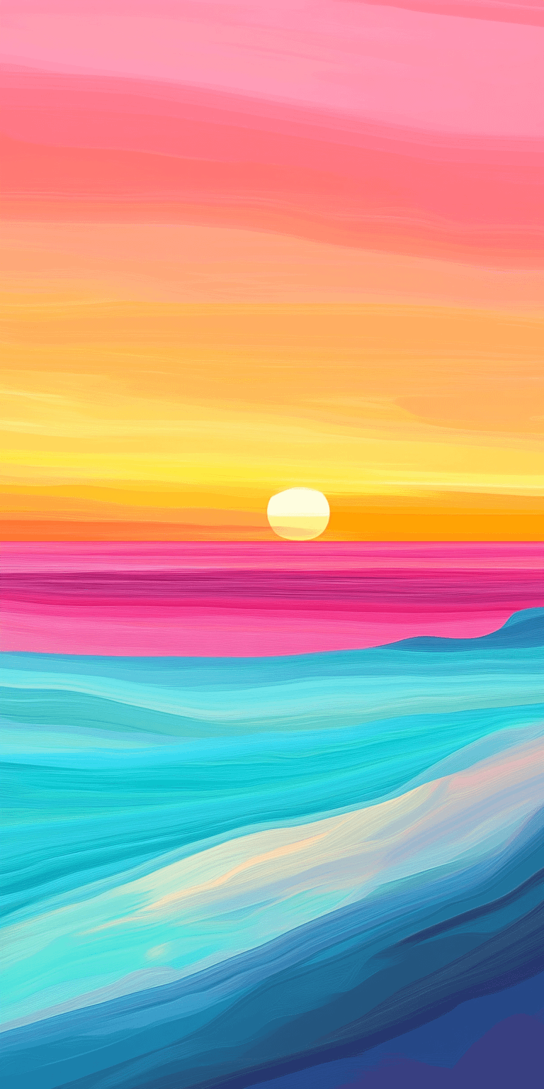 Phone Background Beach Sunset product image (2)