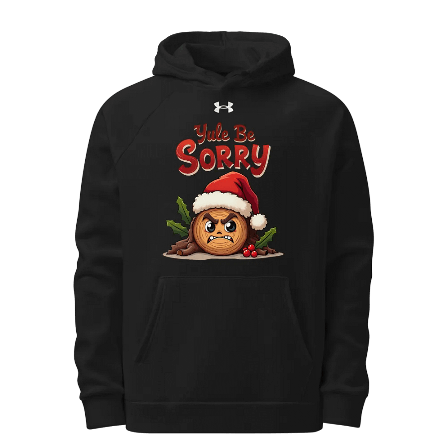 Santa's Angry Yule Log Hoodie product image (1)