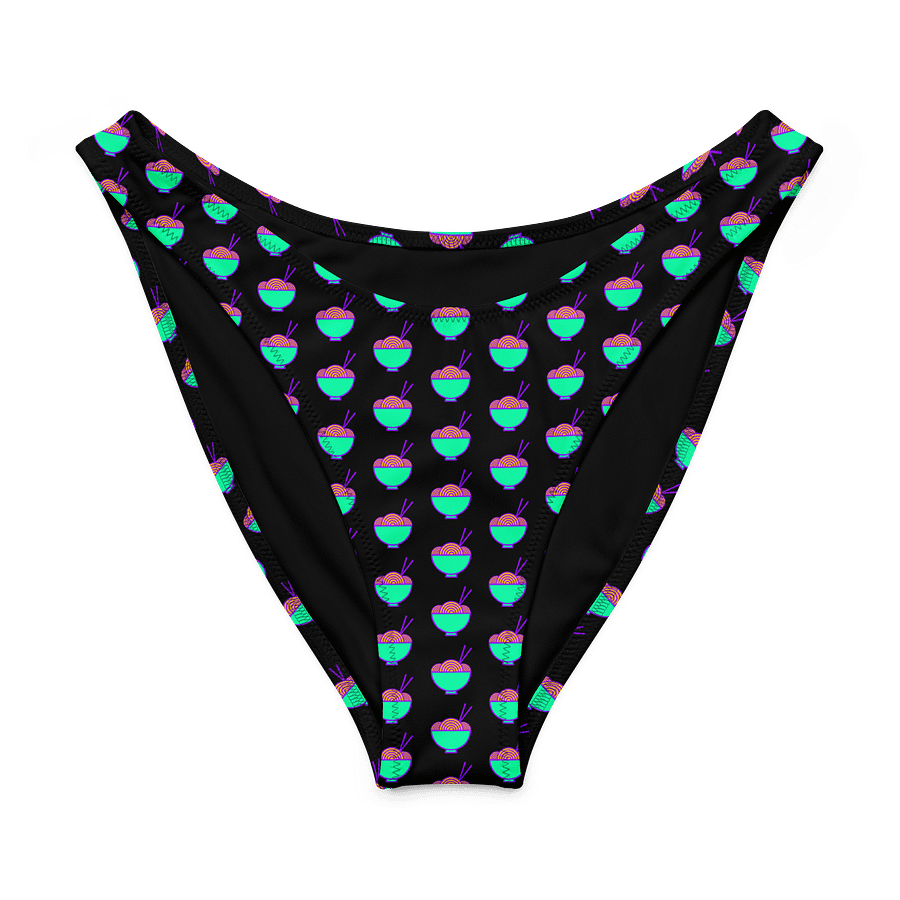Noodle Crew Bikini Bottoms! (Black) product image (8)