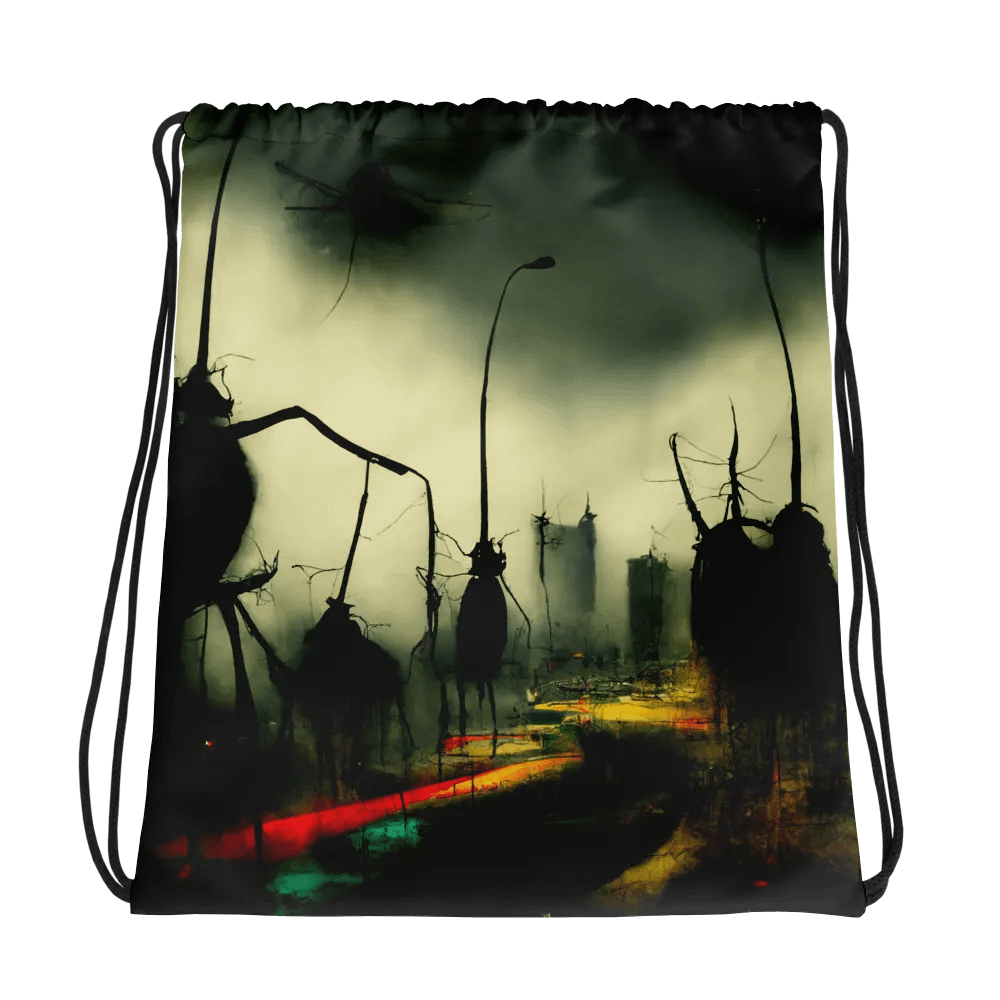 Ethereal Antennae Drawstring Backpack product image (1)