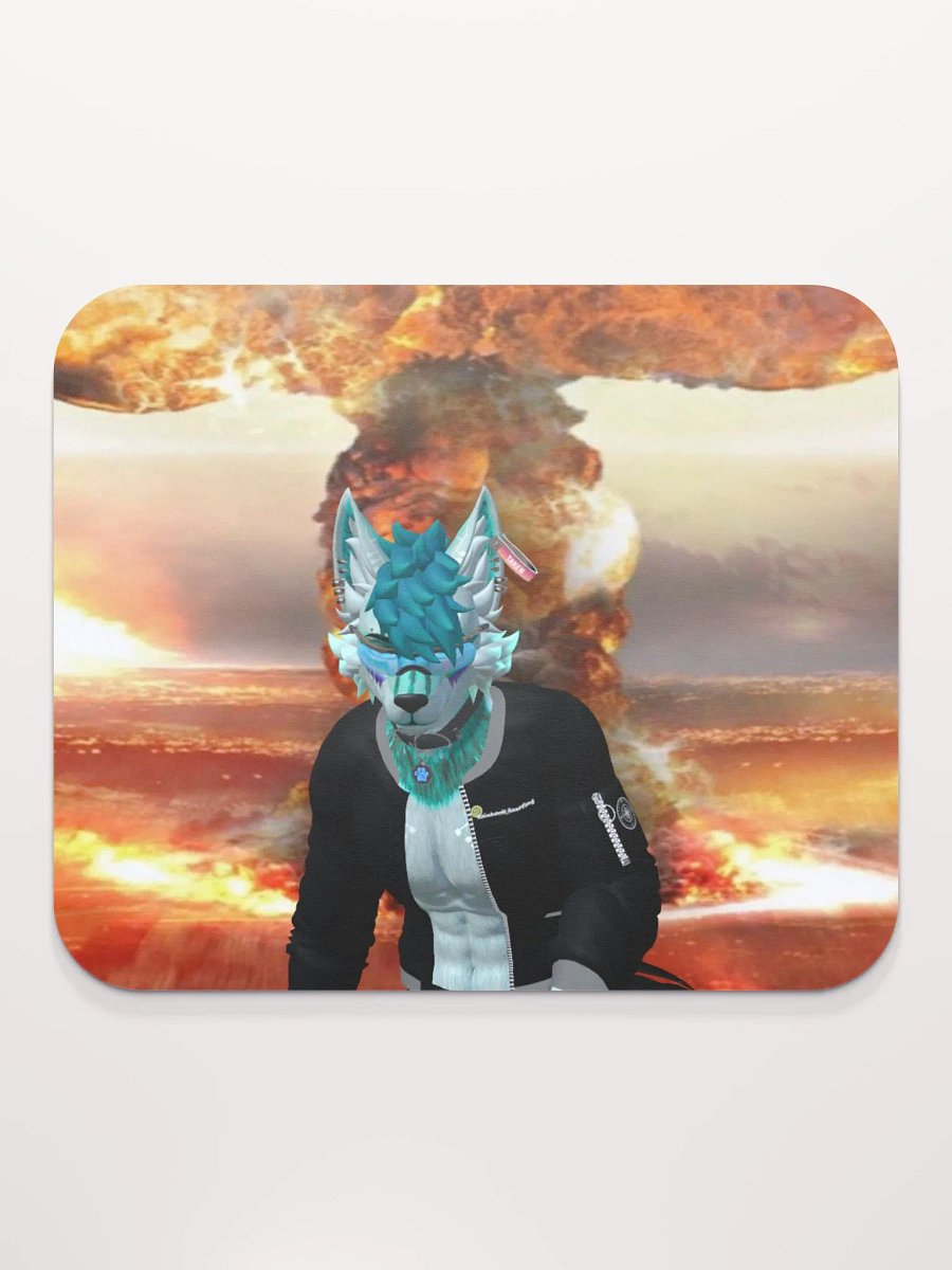 neon mint Mouse Pad product image (2)