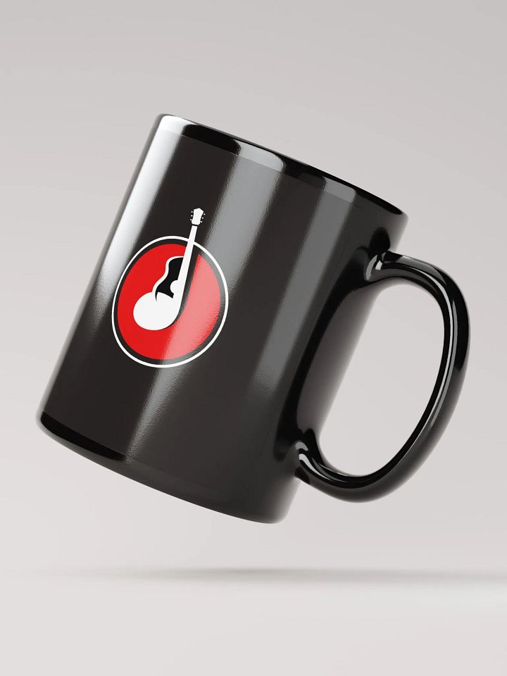 Guitar Music Mug (Black) product image (2)