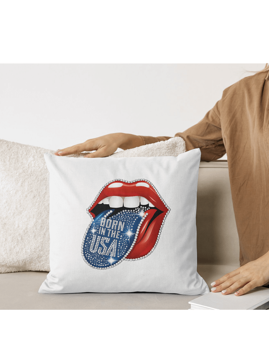 Born in the USA Patriotic Lips #9 Clipart product image (10)