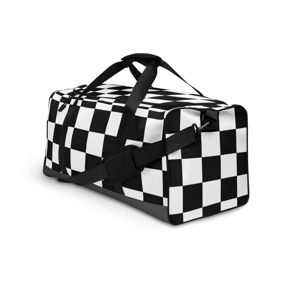 Checkered 16.5 gal. Duffle Bags w/Inside supports / inside pocket product image (5)