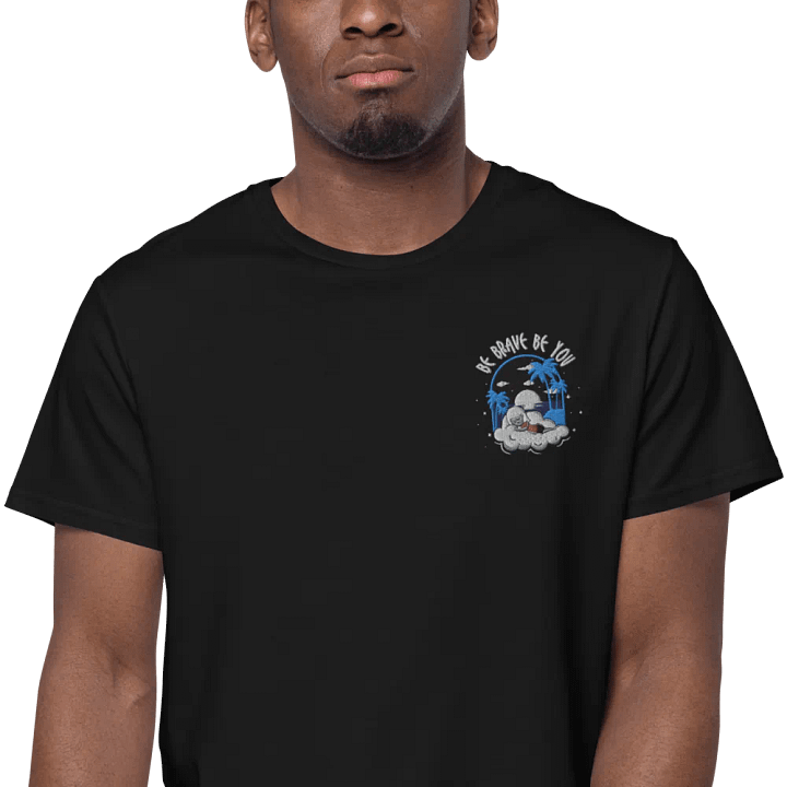 Cloudy Night BBBY Premium Cotton T-Shirt Embroidered product image (2)