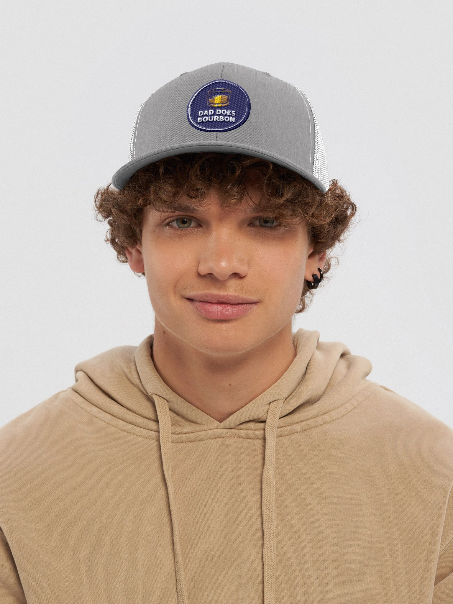 Dad Does Bourbon Snapback Hat product image (23)