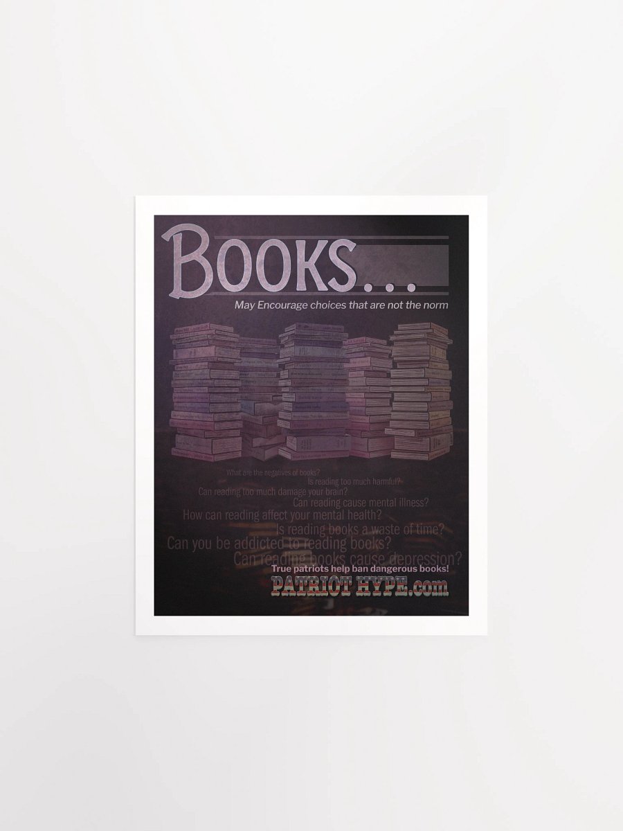 Poster: Patriot Hype - Books product image (2)