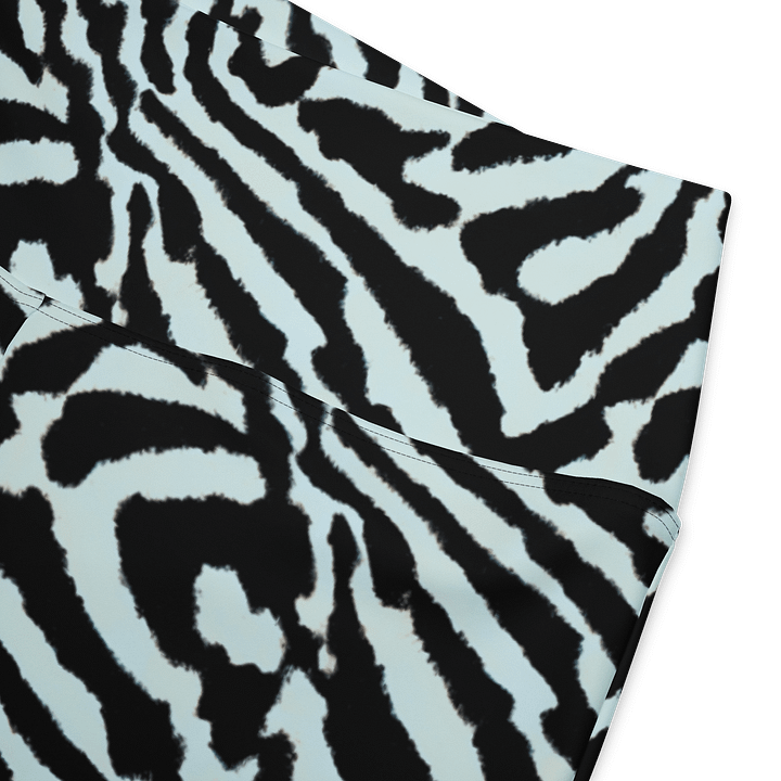 Blue Zebra Flare Leggings product image (2)