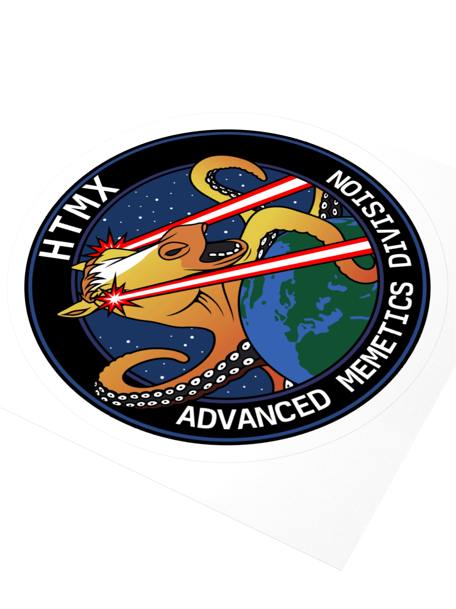 htmx advanced memetics division sticker product image (3)