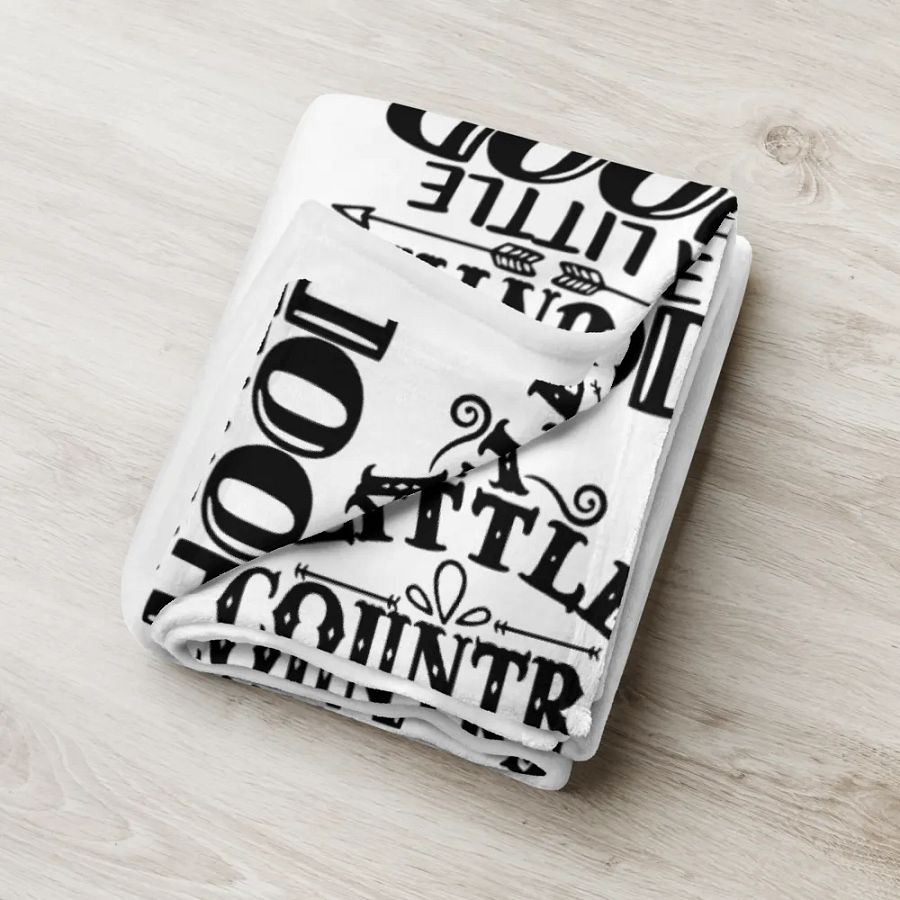 A Little Country A Little Hood Blanket product image (6)