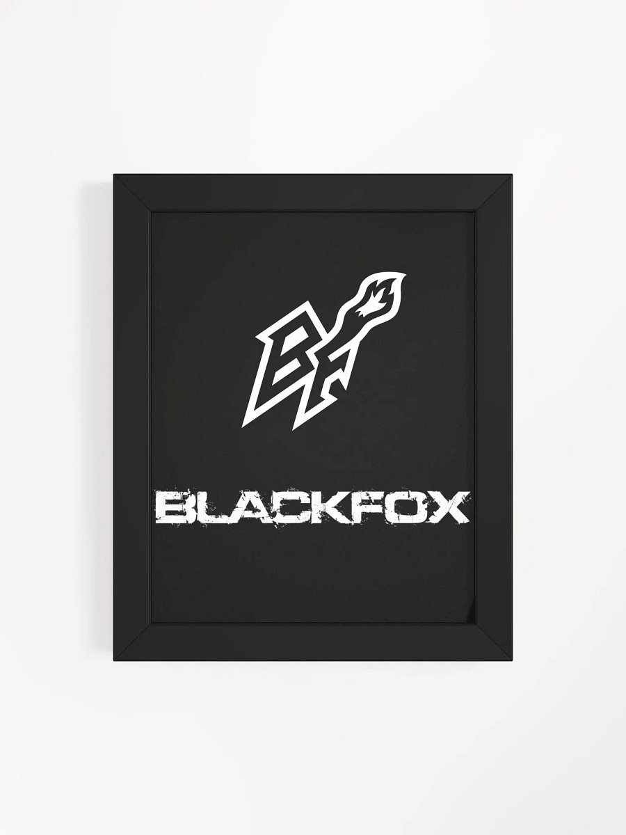 Flame Logo Framed Art Print product image (4)