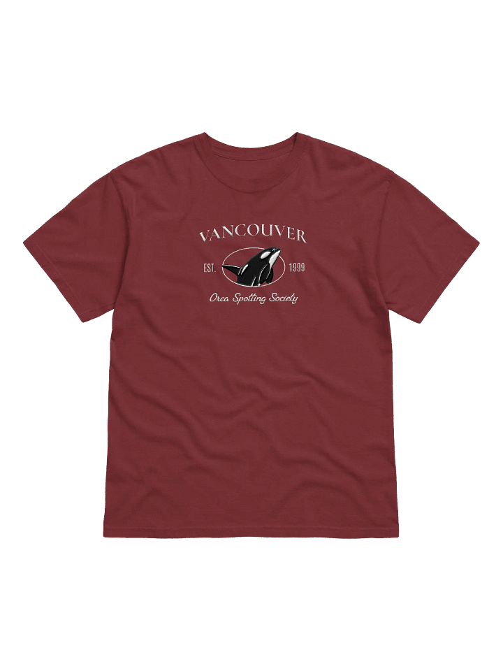 Vancouver Orca Spotting Center Embroidery Tee product image (11)