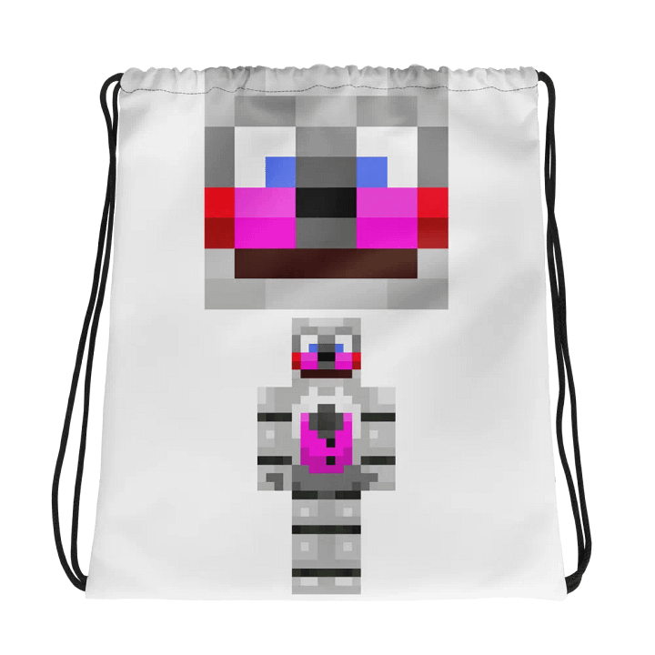 Funtime3Freddy3 Minecraft Skin Drawstring Bag product image (1)