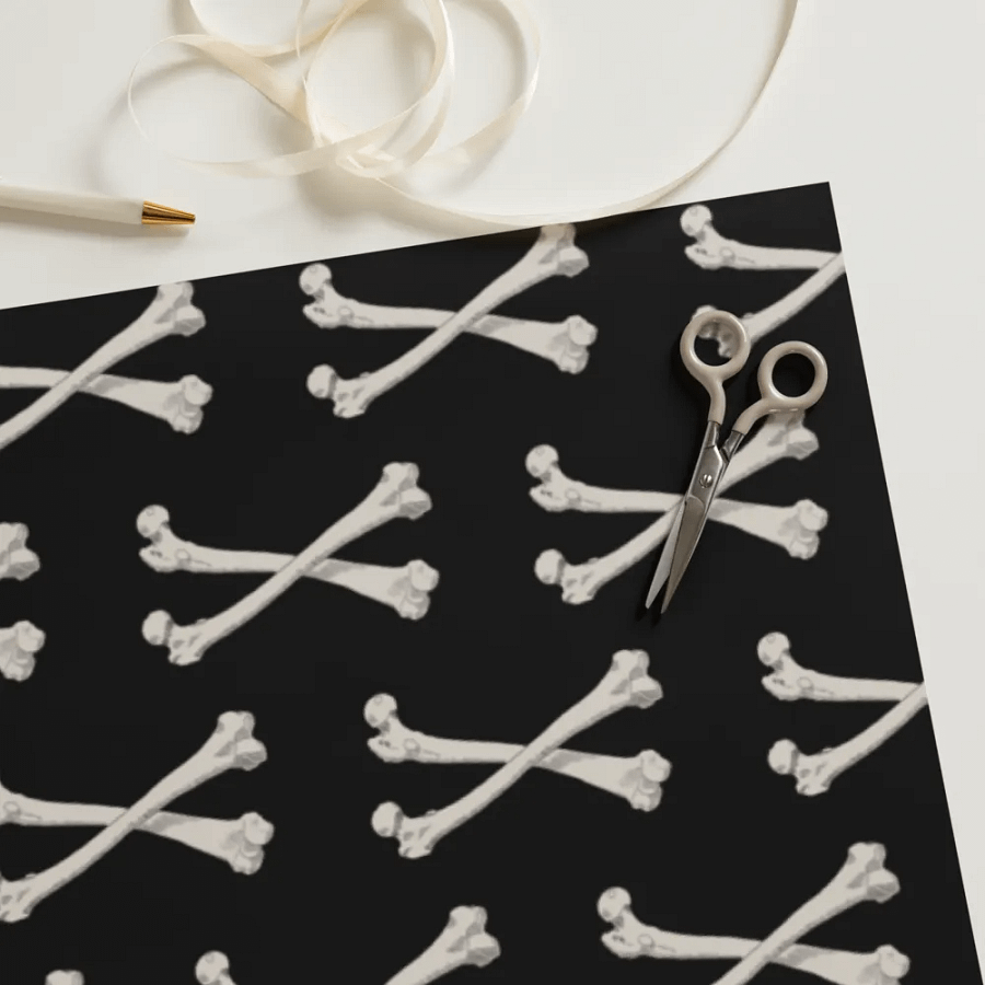 Bones wrapping paper product image (11)