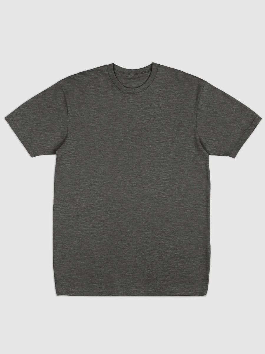 Plain Color Charcoal Heather T-Shirt product image (5)