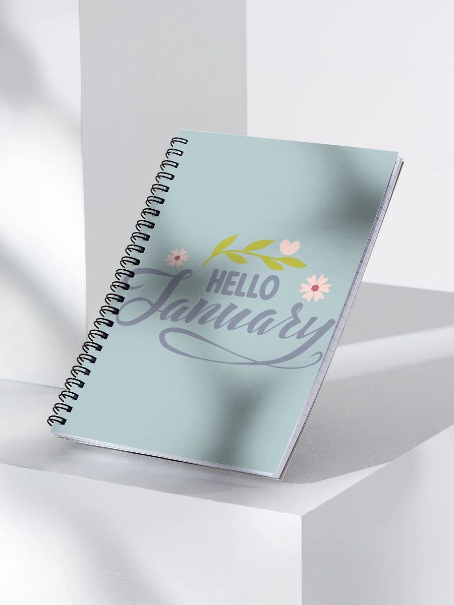 Hello January Journal (Mint Color) product image (3)