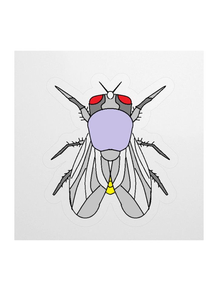 Whimsical Fly Kiss Cut Stickers product image (3)