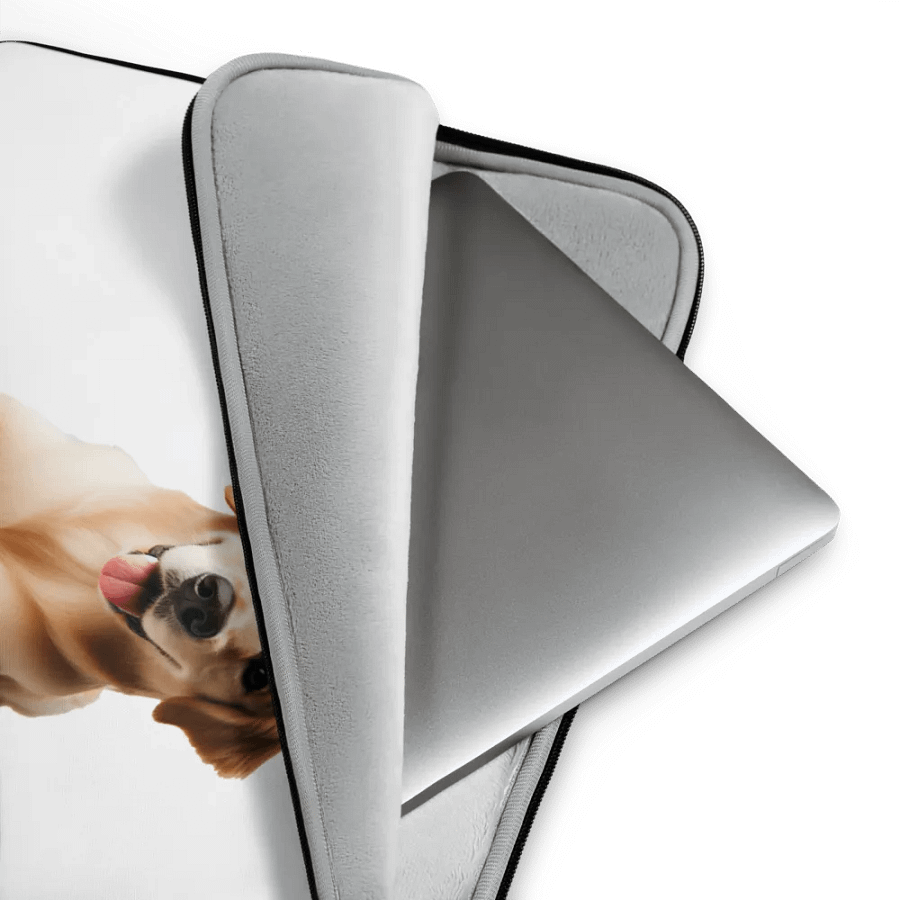 Laptop Sleeve With Golden Retriever product image (3)