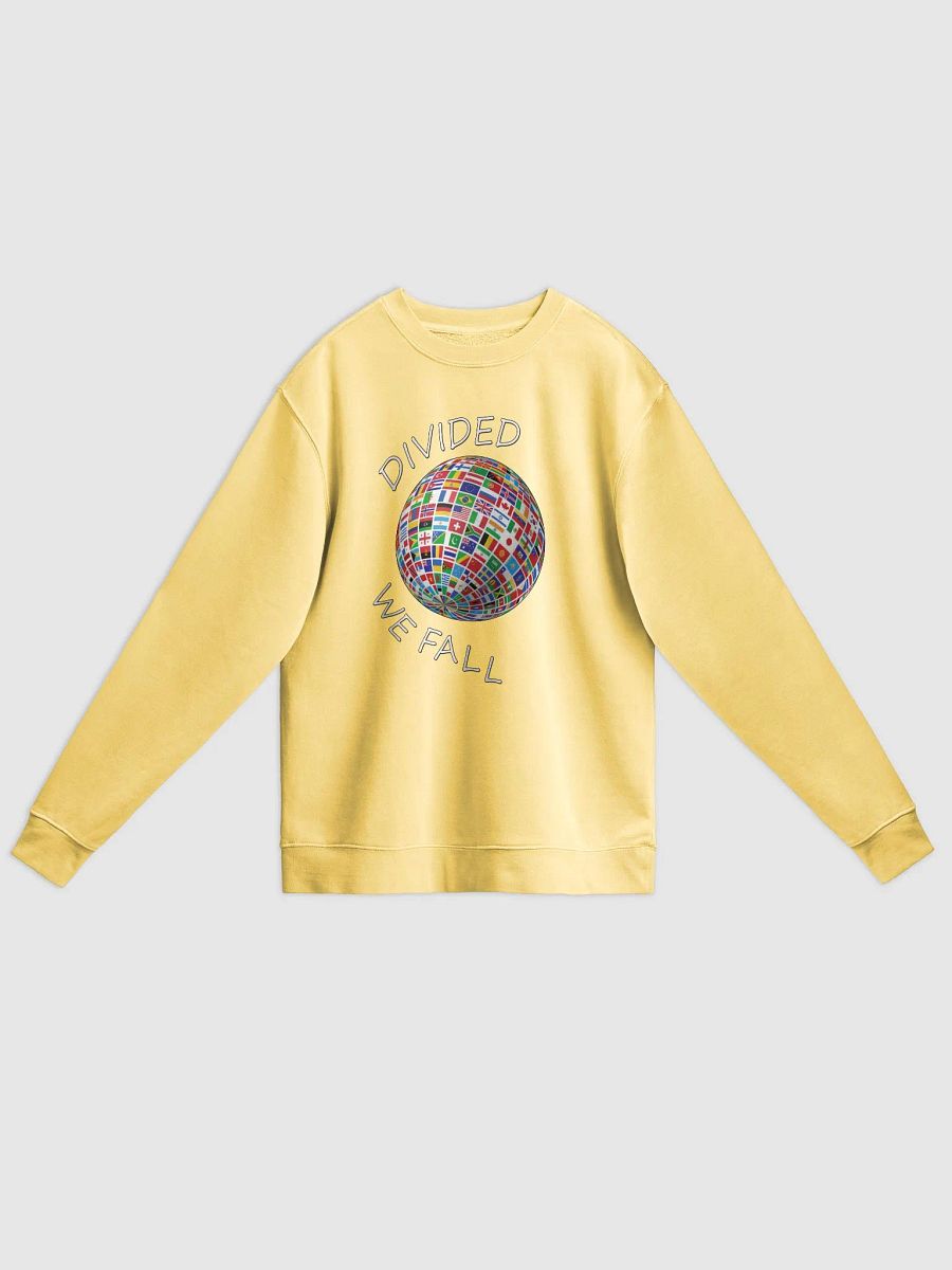 Divided We Fall - Nations - Globe - Independent Trading Co. Unisex Midweight Pigment Dyed Sweatshirt product image (1)