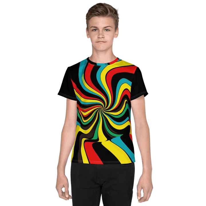 Cool Swirls Youth T-Shirt product image (1)
